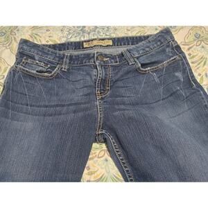 Buckle BKE HANNA Jeans Boot Cut Distressed Light Wash Denim Womens 32 x 31.5